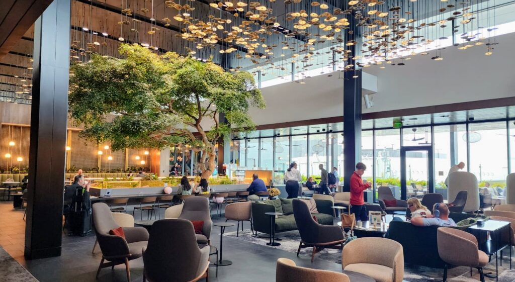 Amex Centurion Lounge Entrance